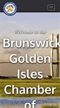 Mobile Screenshot of brunswickgoldenisleschamber.com